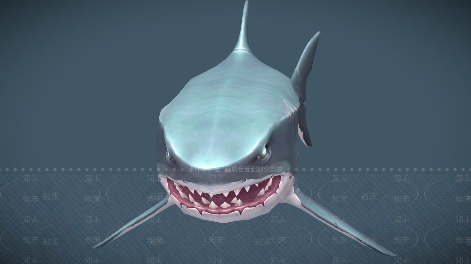 水生类动物3D模型下载【ID:1181729295】