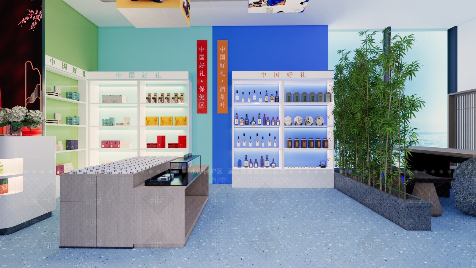 新中式中式玩具礼品店SU模型下载【ID:1181744008】