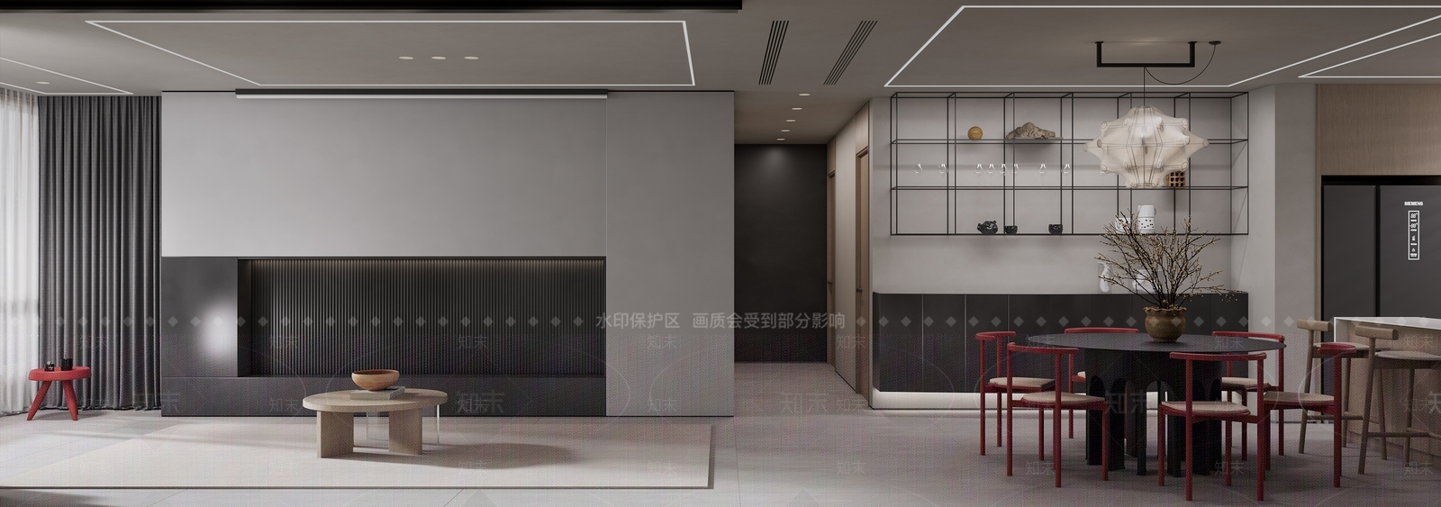现代雕花3D模型下载【ID:1181761315】