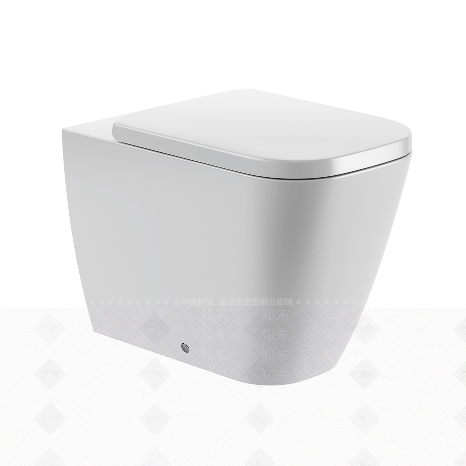 现代马桶3D模型下载【ID:1185519162】