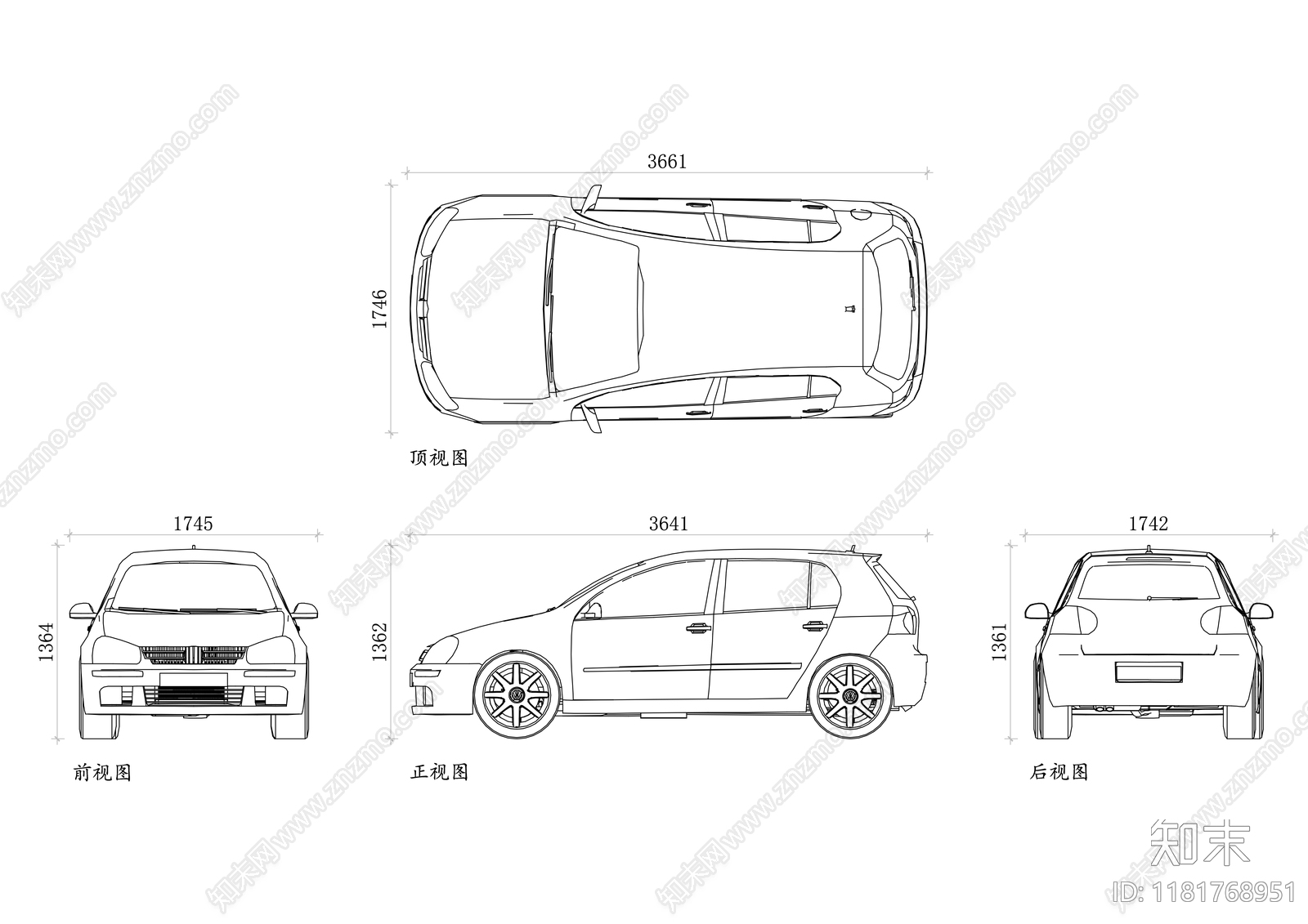 现代交通工具图库施工图下载【ID:1181768951】