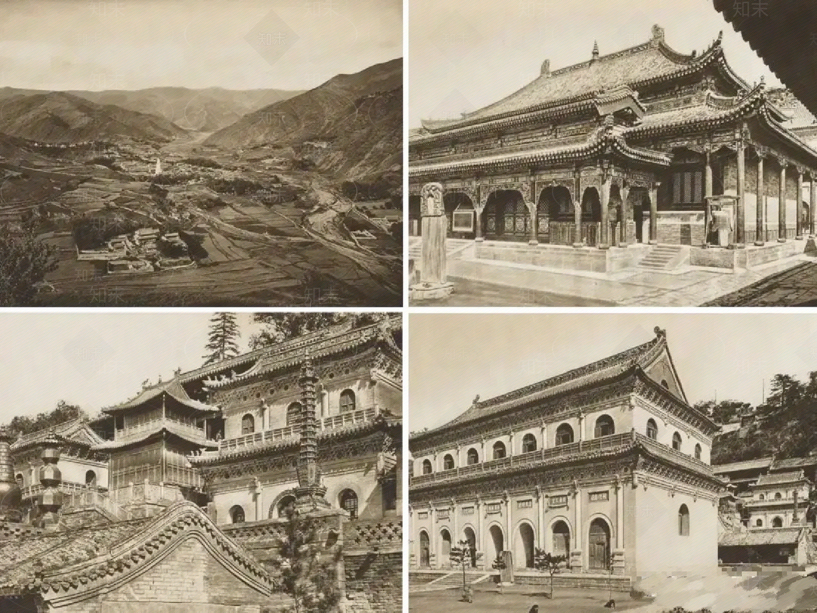 中式禅意外立面贴图下载【ID:1181769463】