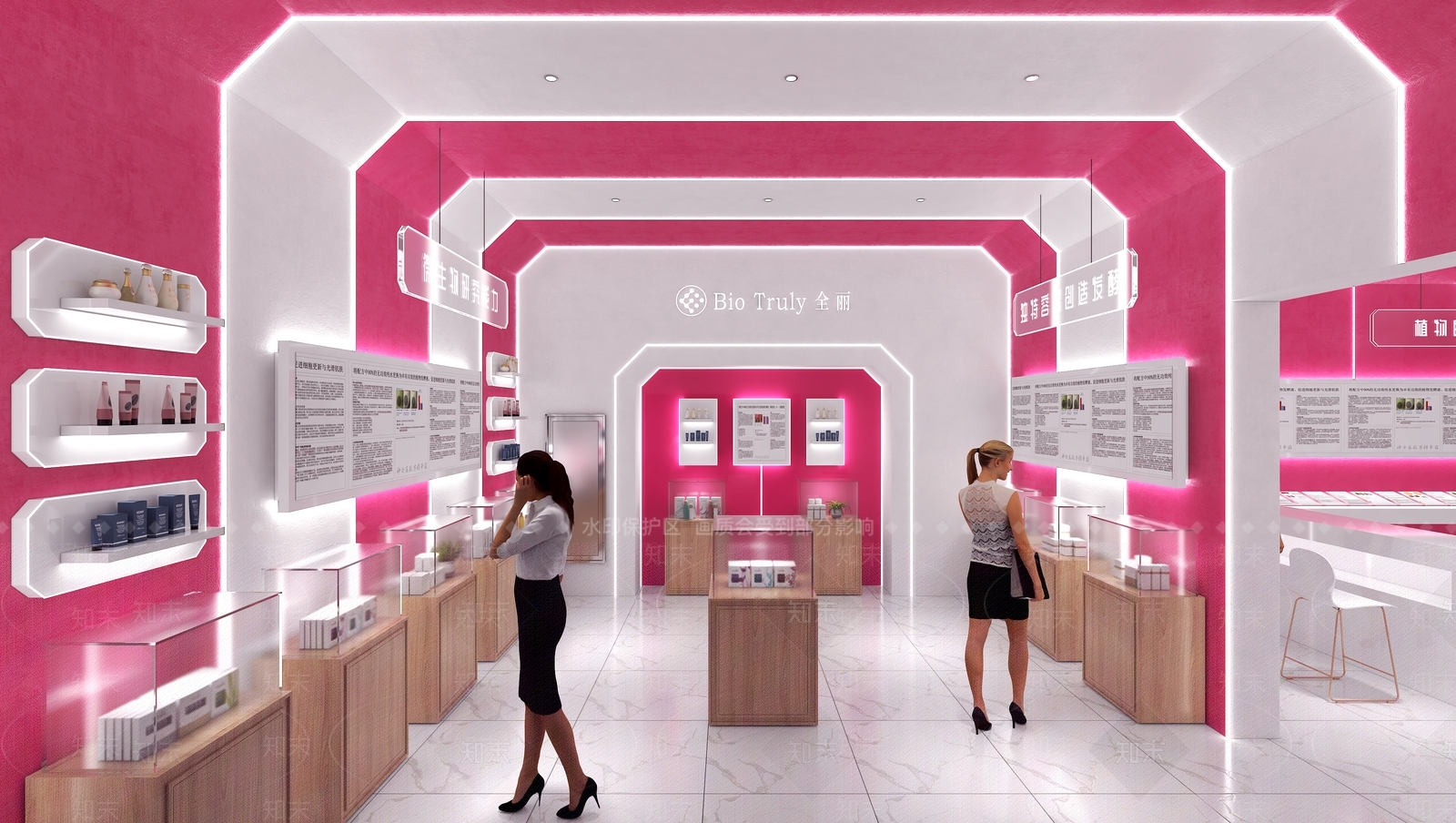 现代科技展厅SU模型下载【ID:1181918538】