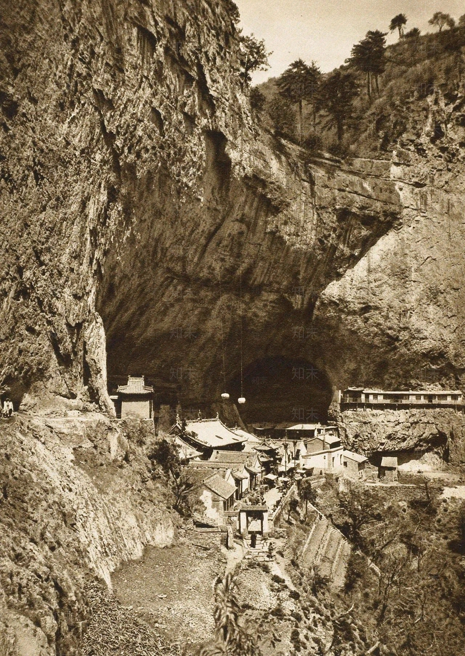 中式禅意外立面贴图下载【ID:1181777395】