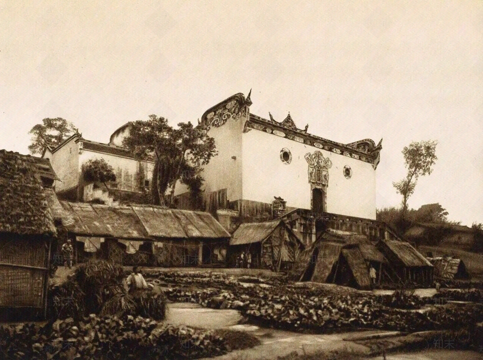 中式外立面贴图下载【ID:1181777860】