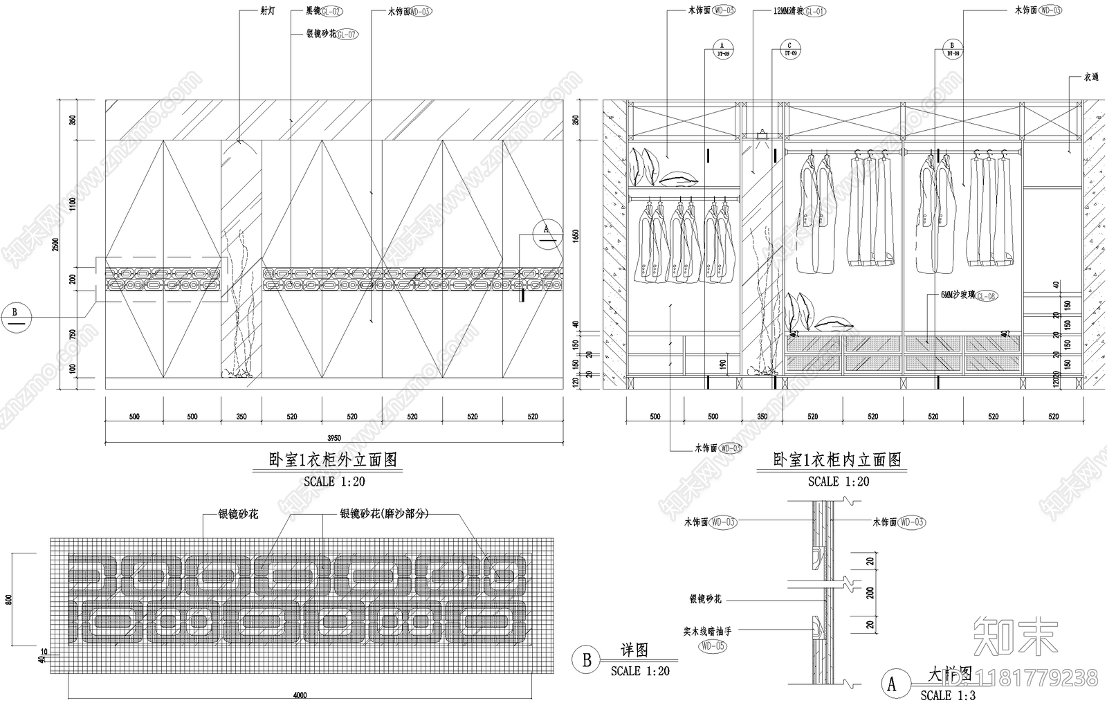 家具节点详图cad施工图下载【ID:1181779238】