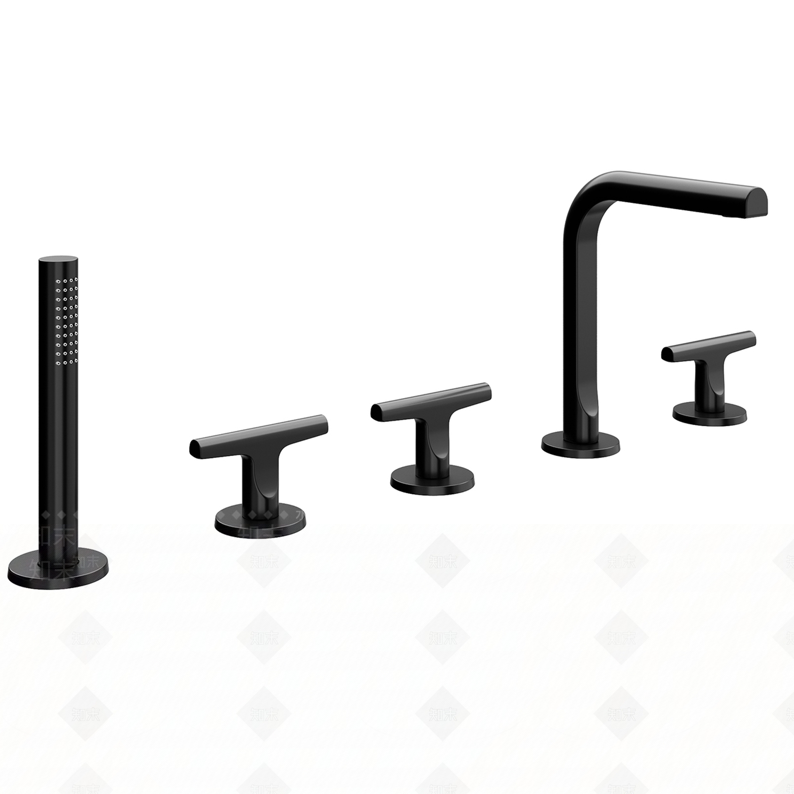 现代sailing帆船甲板安装浴缸龙头3D模型下载【ID:1181780763】