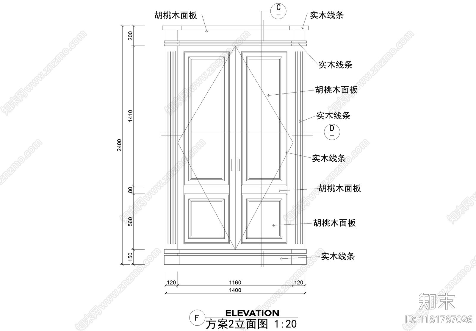 家具节点详图cad施工图下载【ID:1181787026】