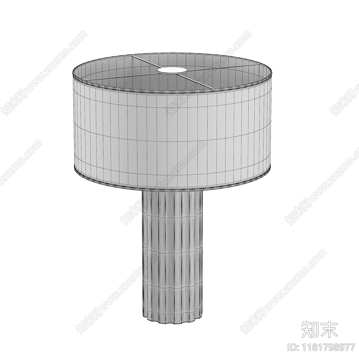 台灯3D模型下载【ID:1181798977】