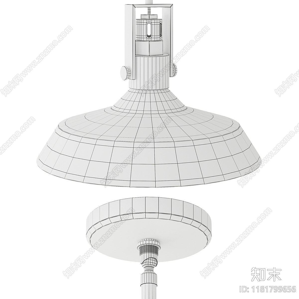 吊灯3D模型下载【ID:1181799656】