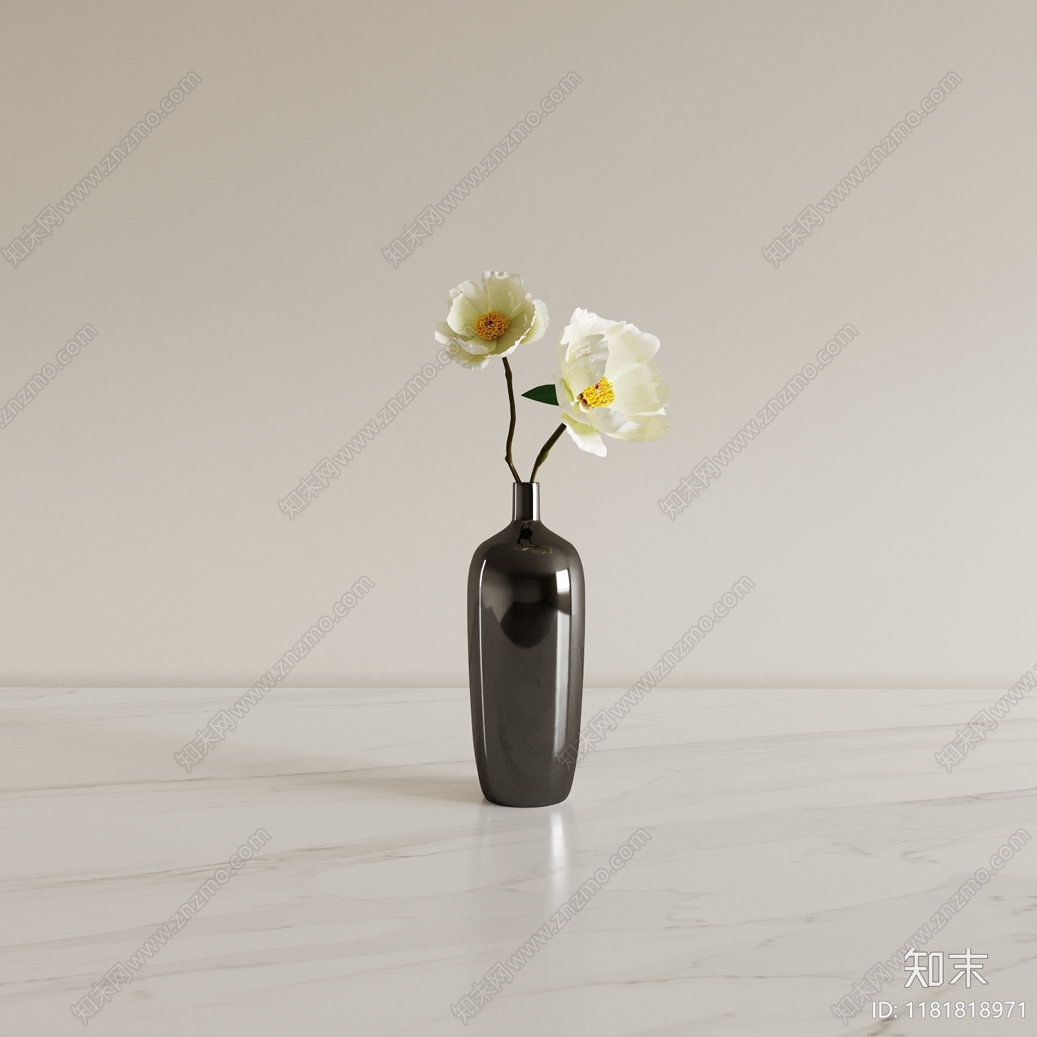 现代花瓶3D模型下载【ID:1181818971】