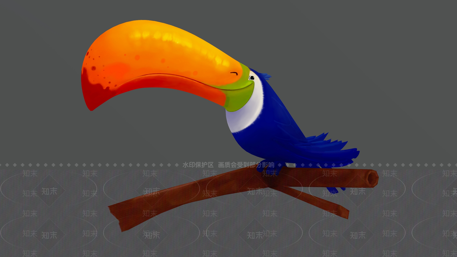 飞行类动物3D模型下载【ID:1181820070】