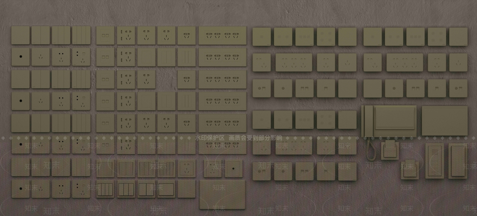 家用电器组合SU模型下载【ID:1181824735】