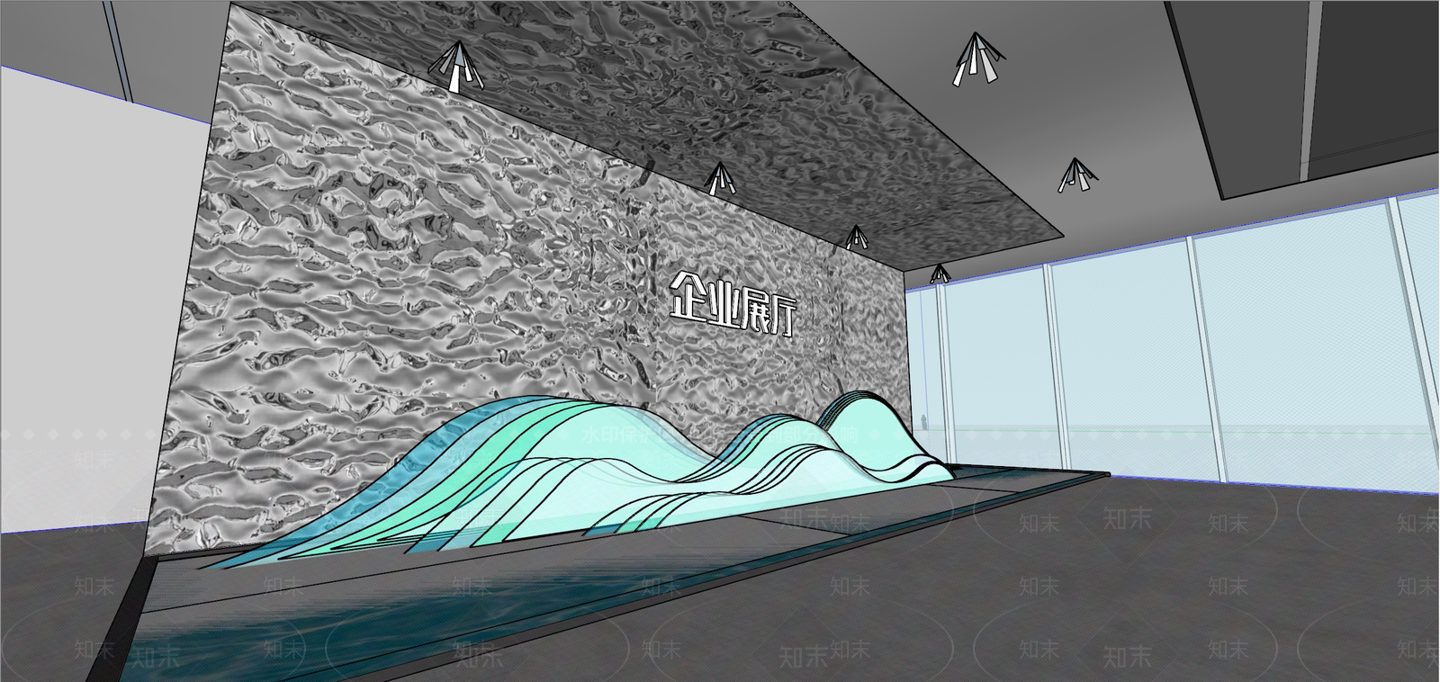 现代工业其他文化空间SU模型下载【ID:1181841575】