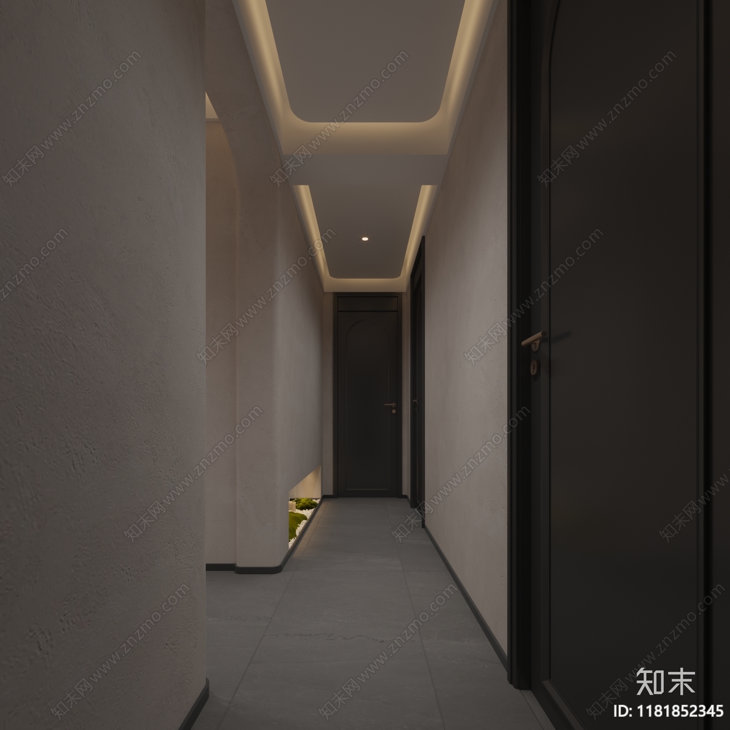 奶油侘寂美容院3D模型下载【ID:1181852345】