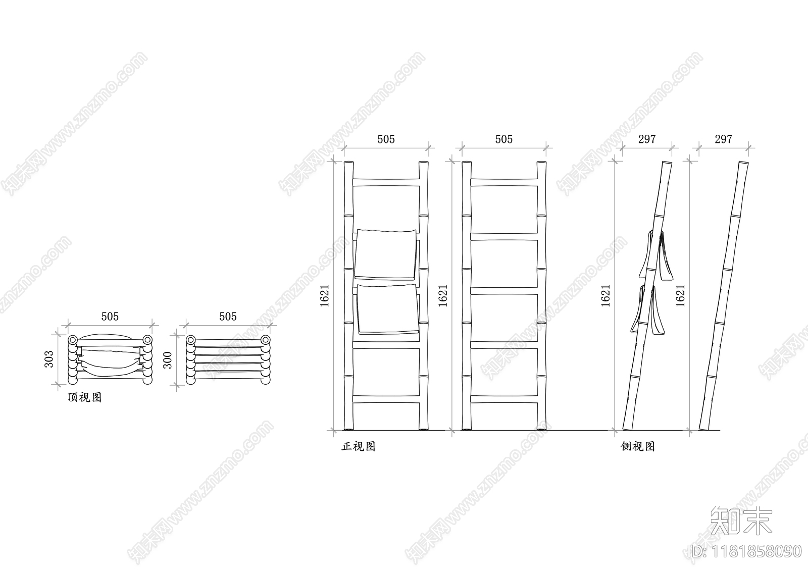 现代栏杆施工图下载【ID:1181858090】
