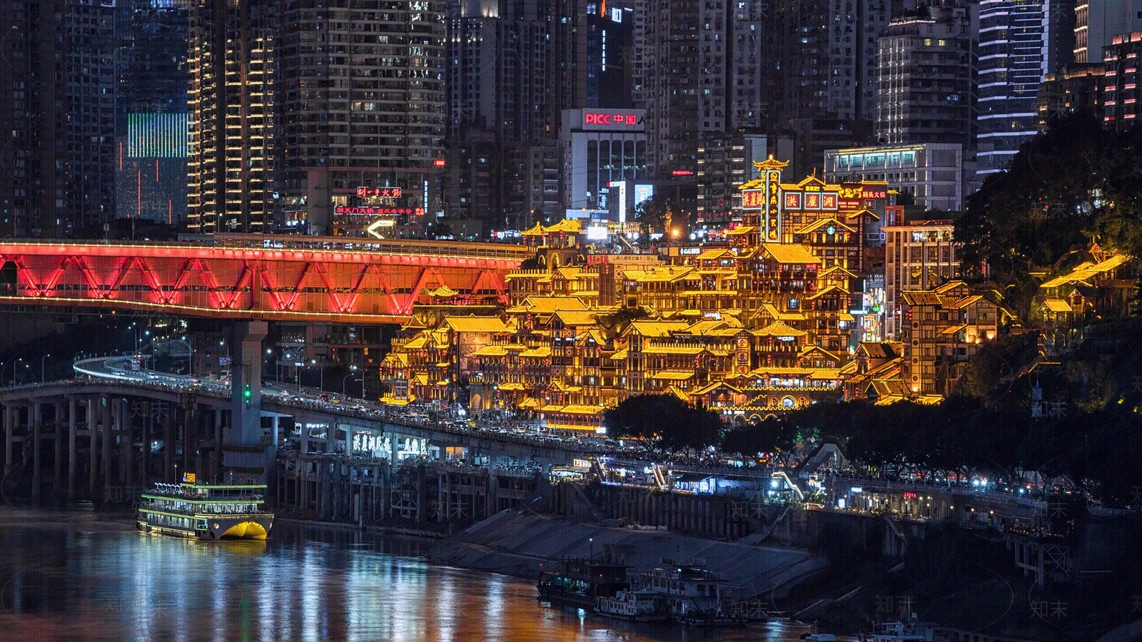 城市背景高清贴图材质
