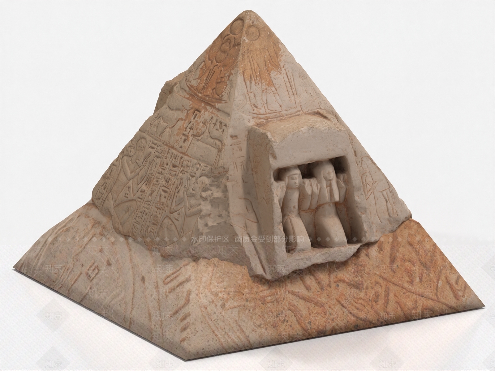 复古古建3D模型下载【ID:1181862985】