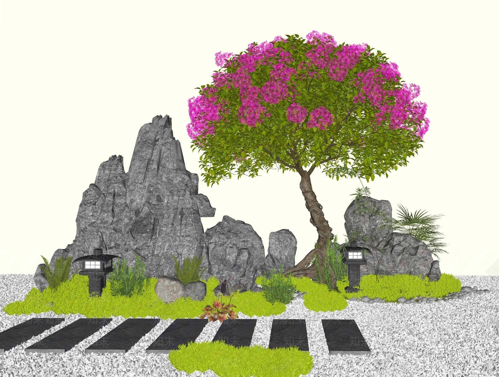 灌木SU模型下载【ID:1181862832】