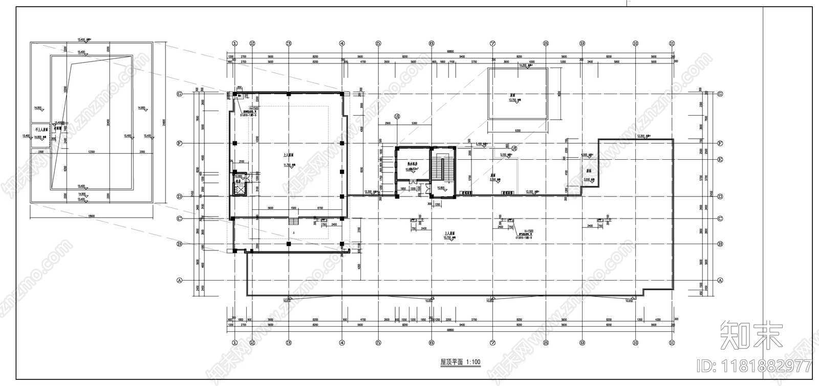 现代幼儿园建筑cad施工图下载【ID:1181882977】