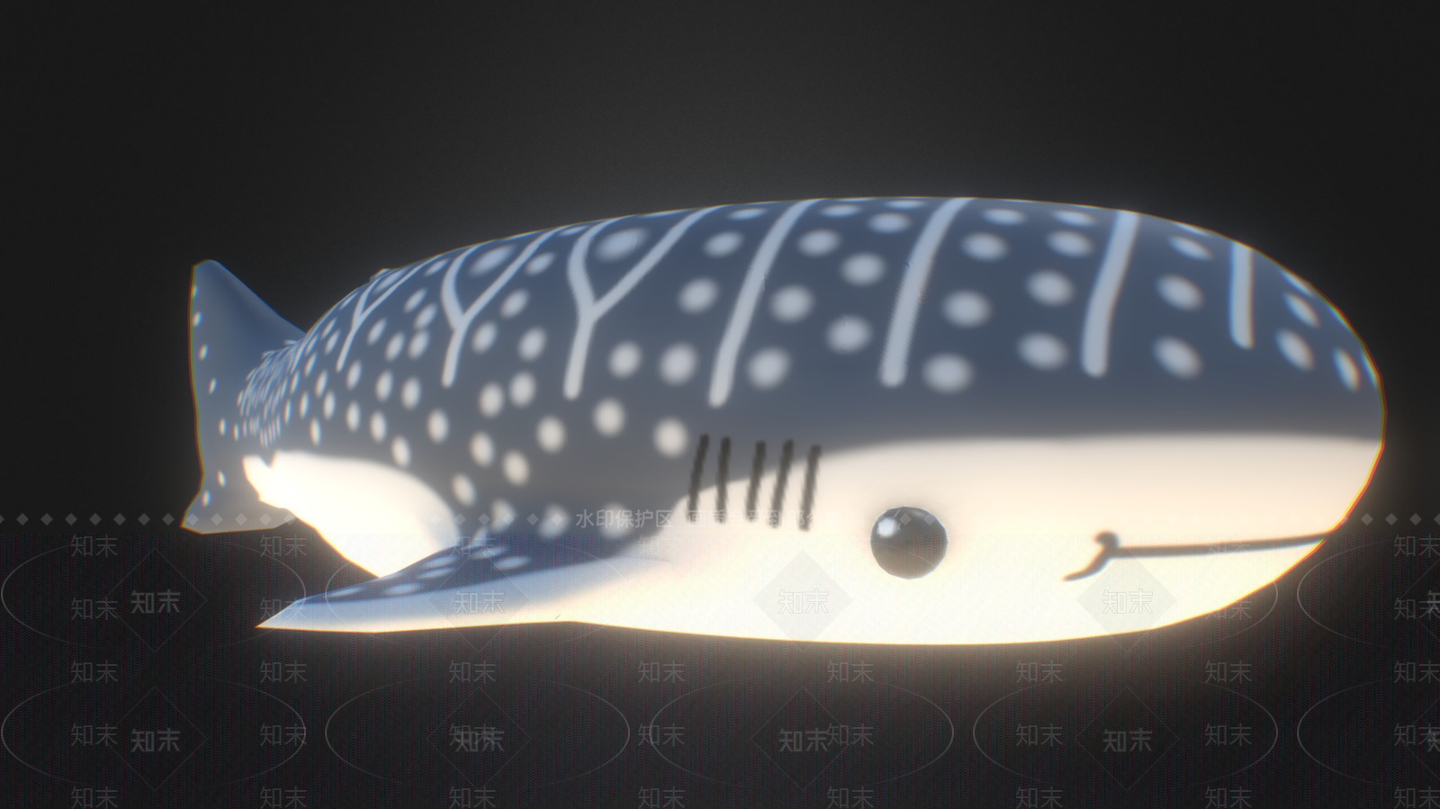 水生类动物3D模型下载【ID:1181888194】