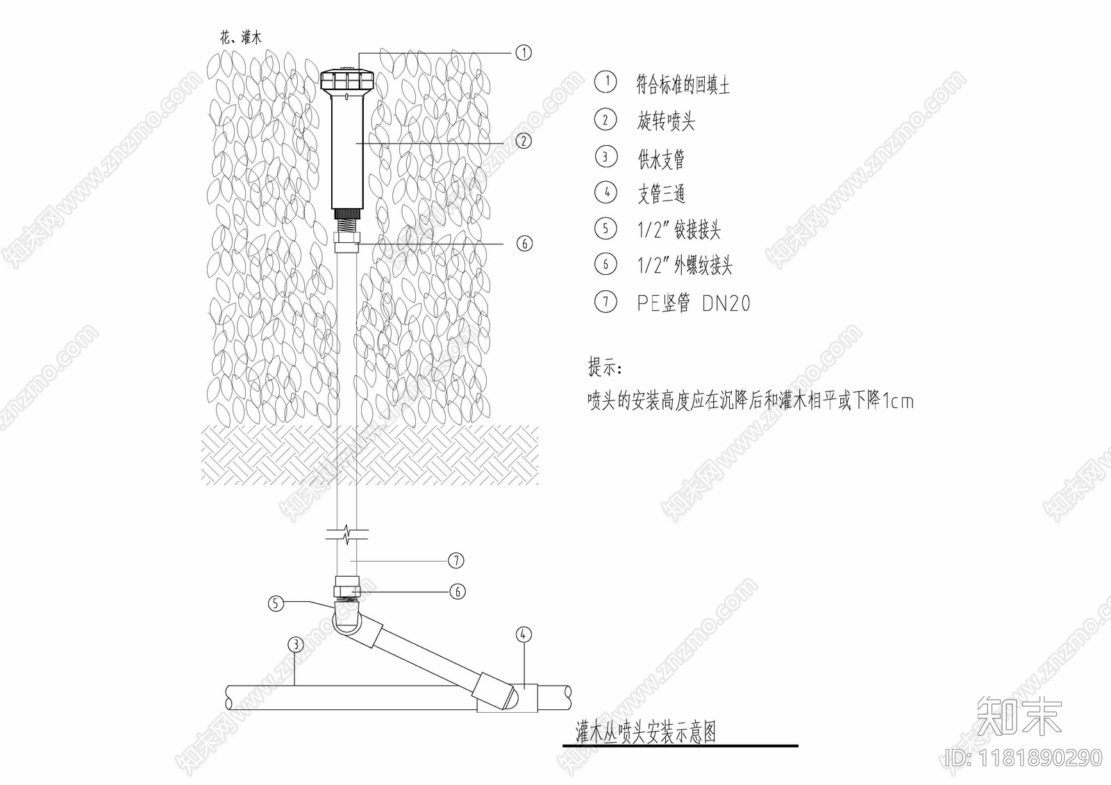 给排水图施工图下载【ID:1181890290】