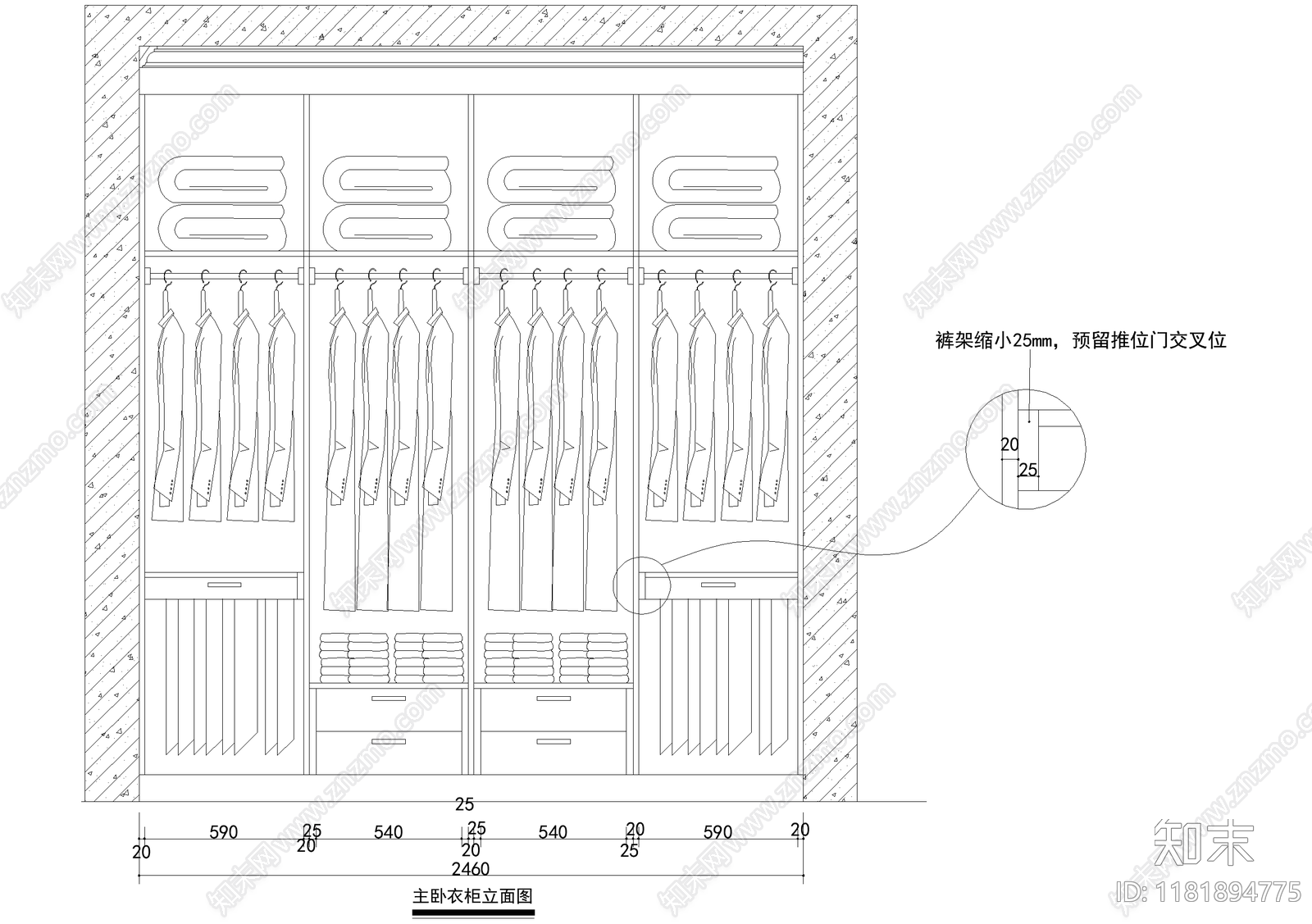 家具节点详图cad施工图下载【ID:1181894775】