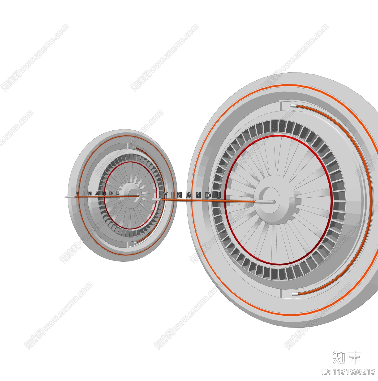 现代艺术装置SU模型下载【ID:1181896216】