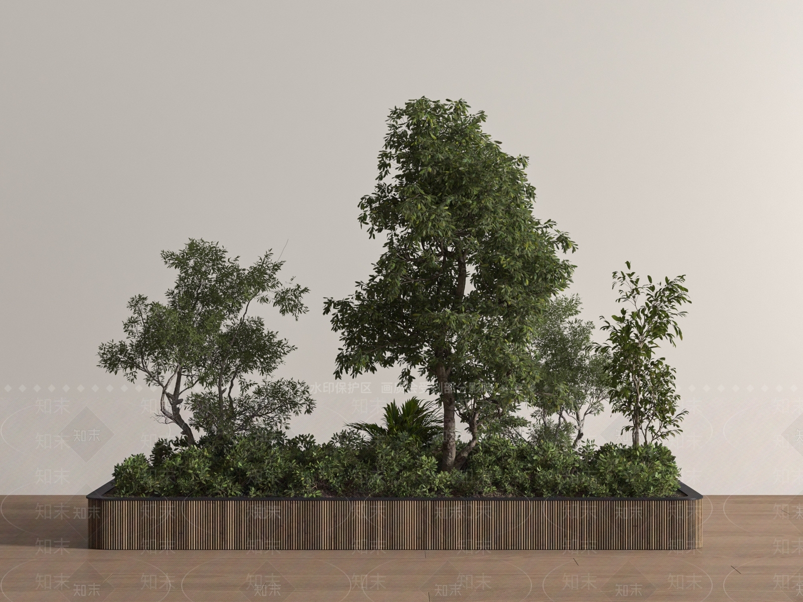 植物堆3D模型下载【ID:1181908177】