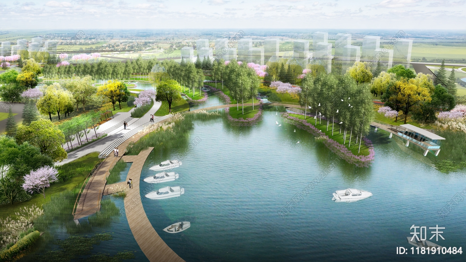 现代鸟瞰图下载【ID:1181910484】