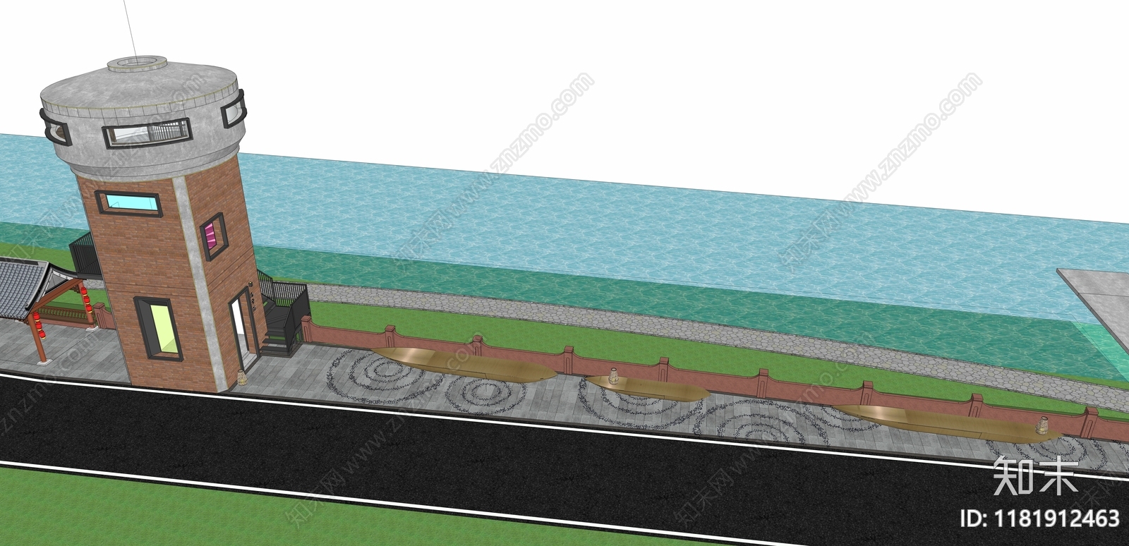 现代工业其他公共建筑SU模型下载【ID:1181912463】