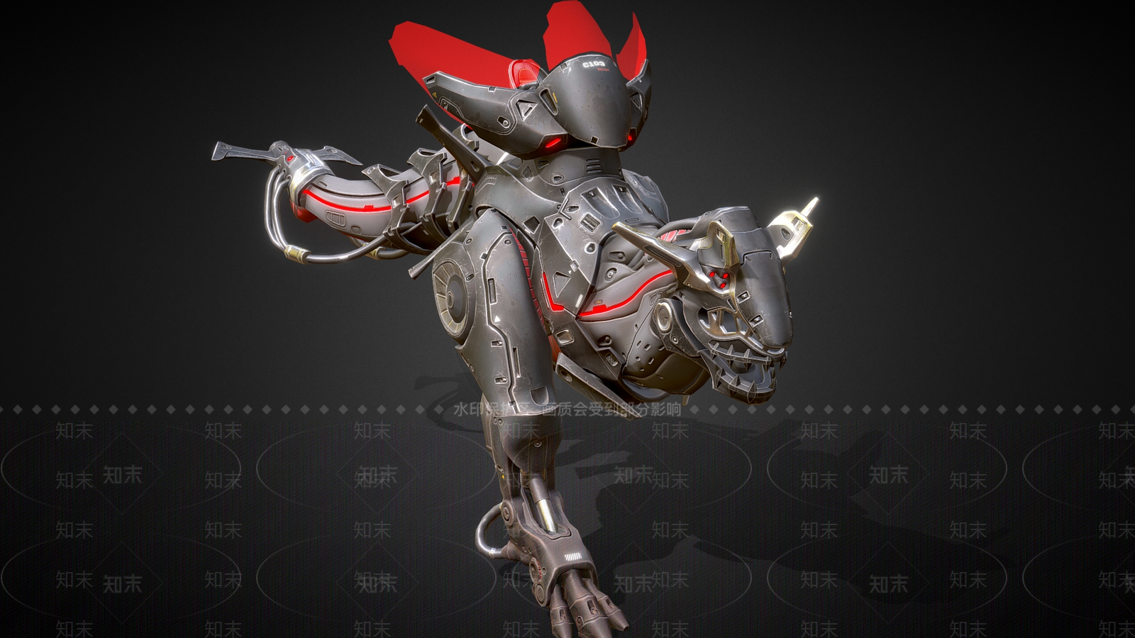 其他动物3D模型下载【ID:1181922267】