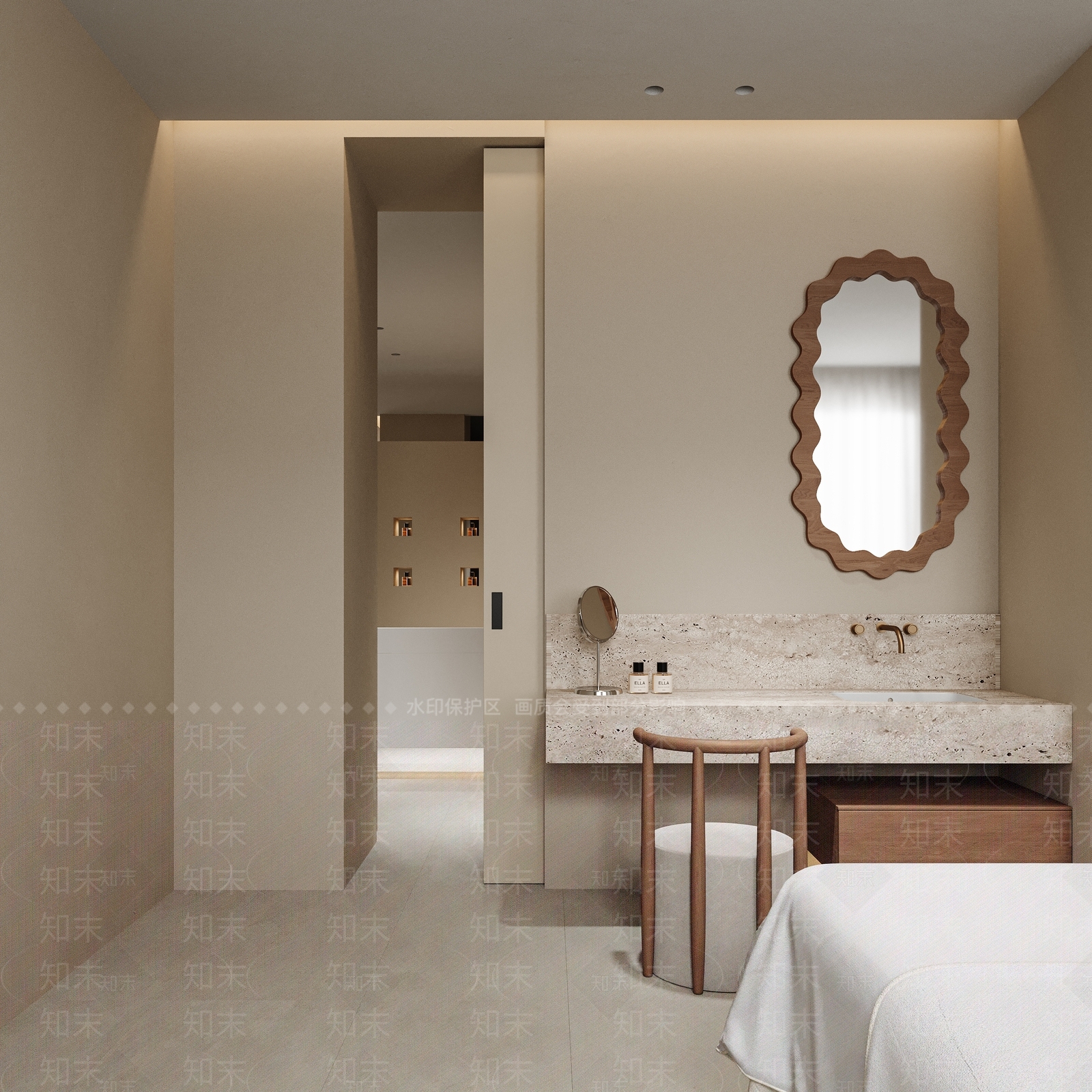 新中式现代美容院3D模型下载【ID:1181934006】