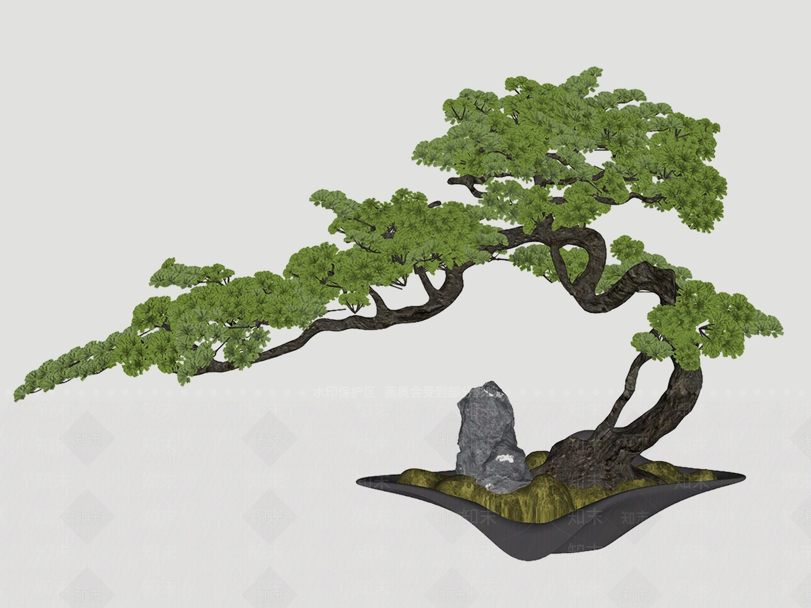 盆栽SU模型下载【ID:1181941886】