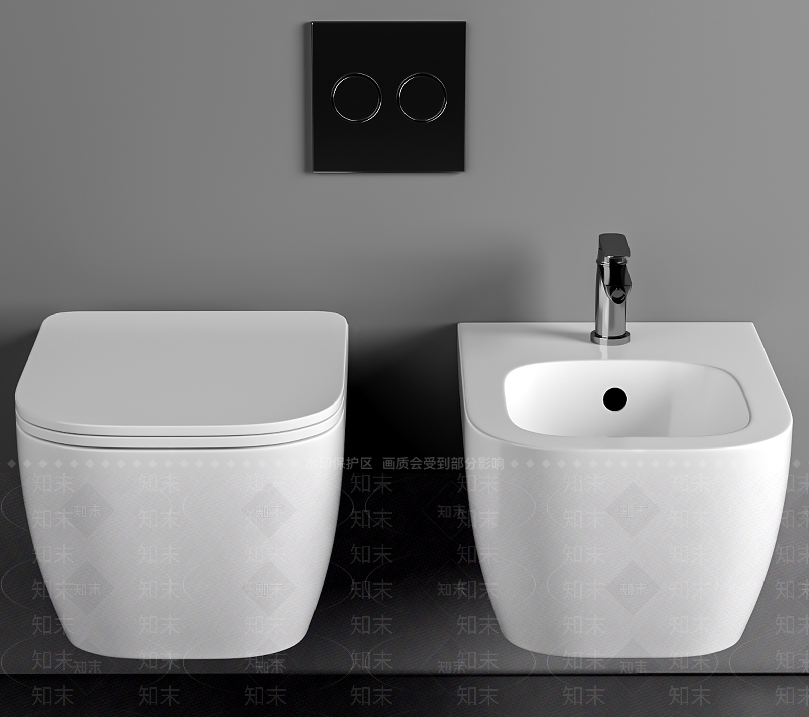 马桶3D模型下载【ID:1181955936】