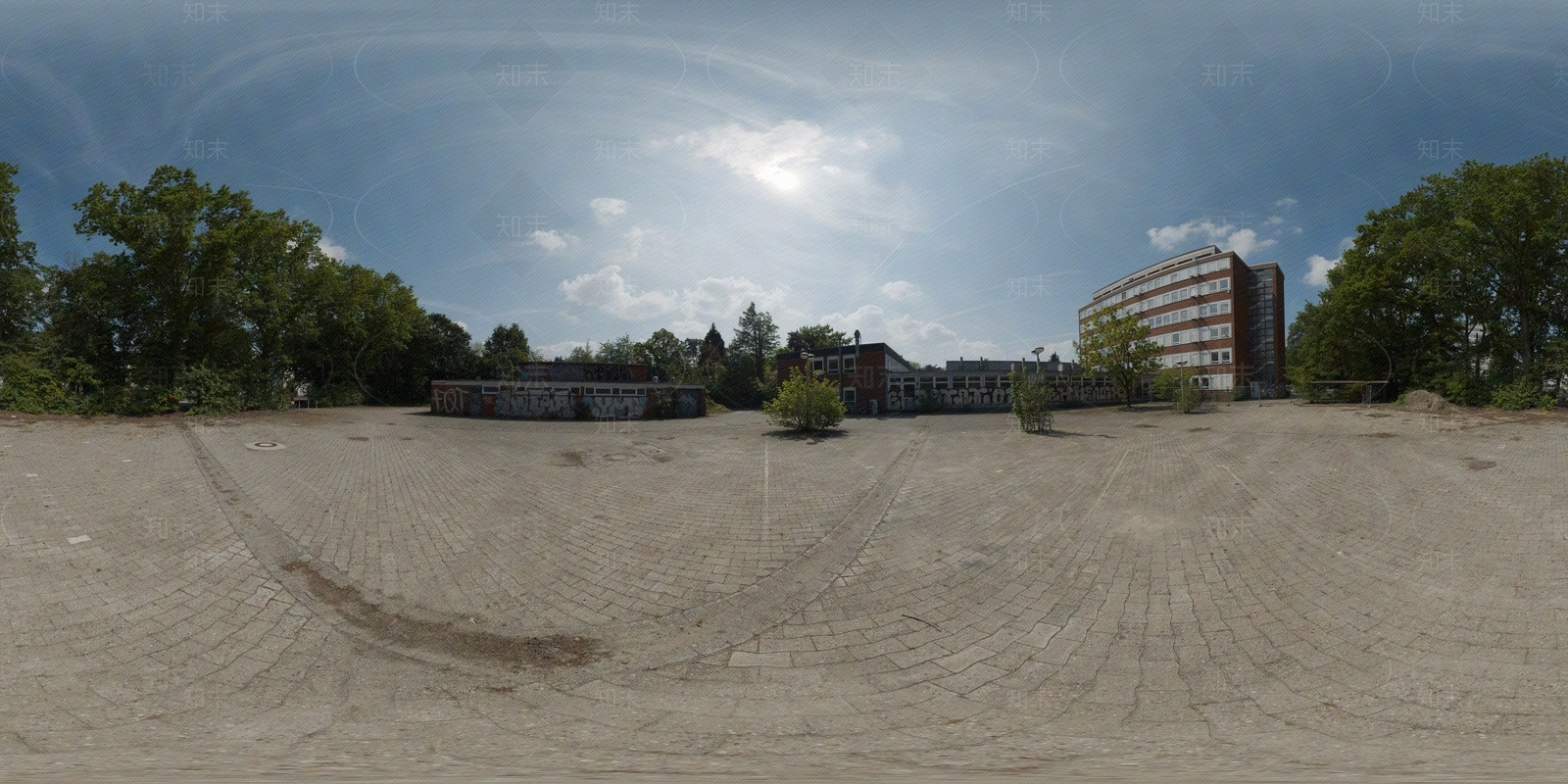 现代城市外景贴图下载【ID:1181956850】