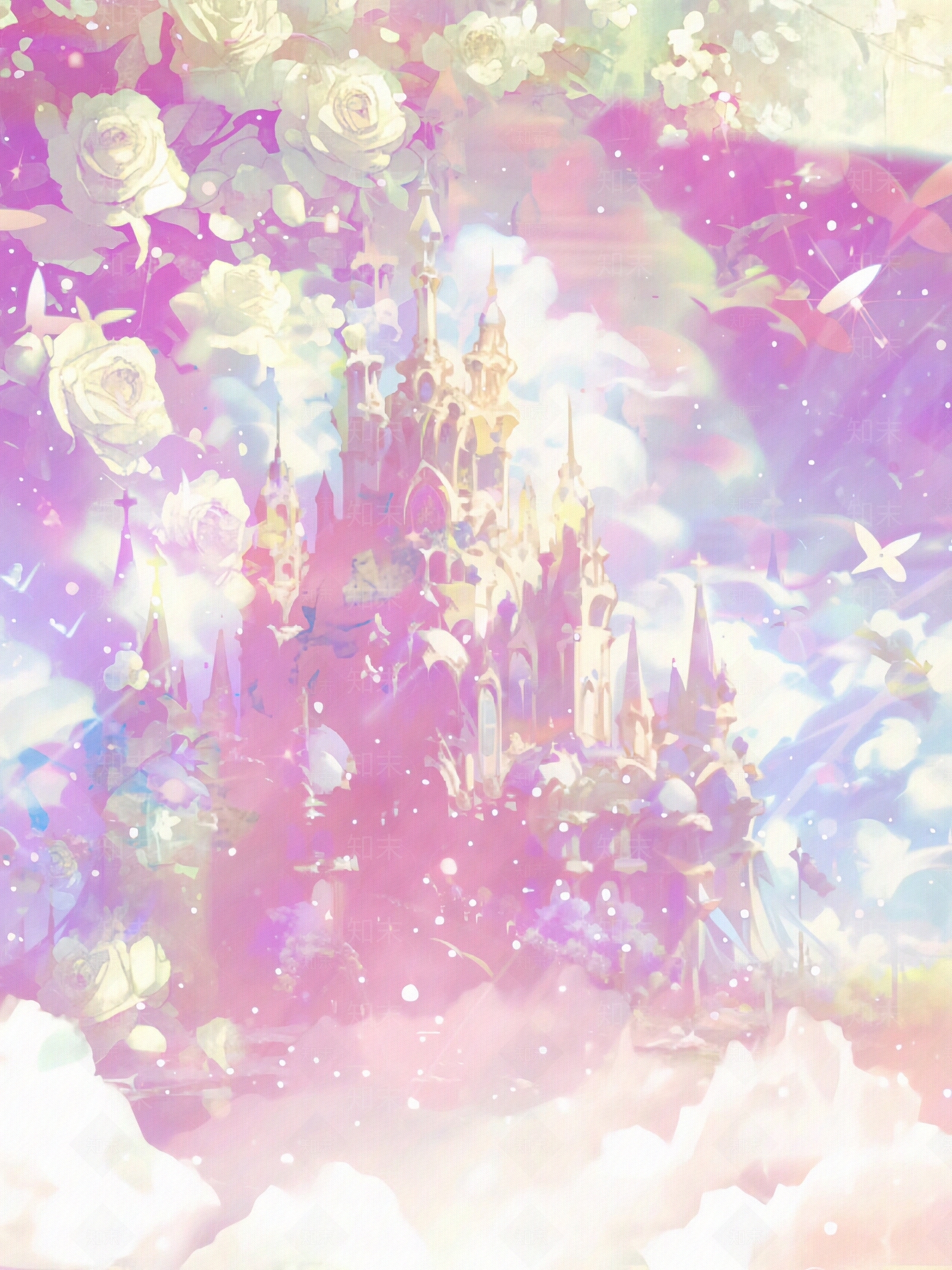 现代新中式涂鸦墙贴图下载【ID:1181971256】