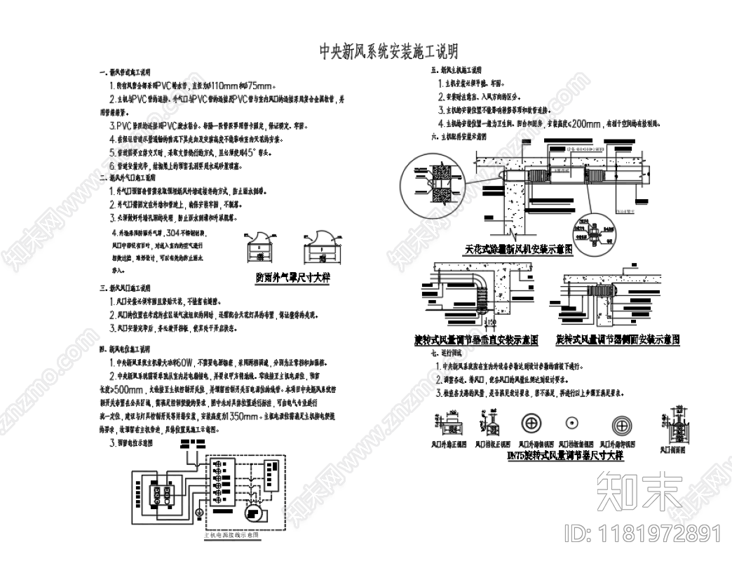暖通图施工图下载【ID:1181972891】