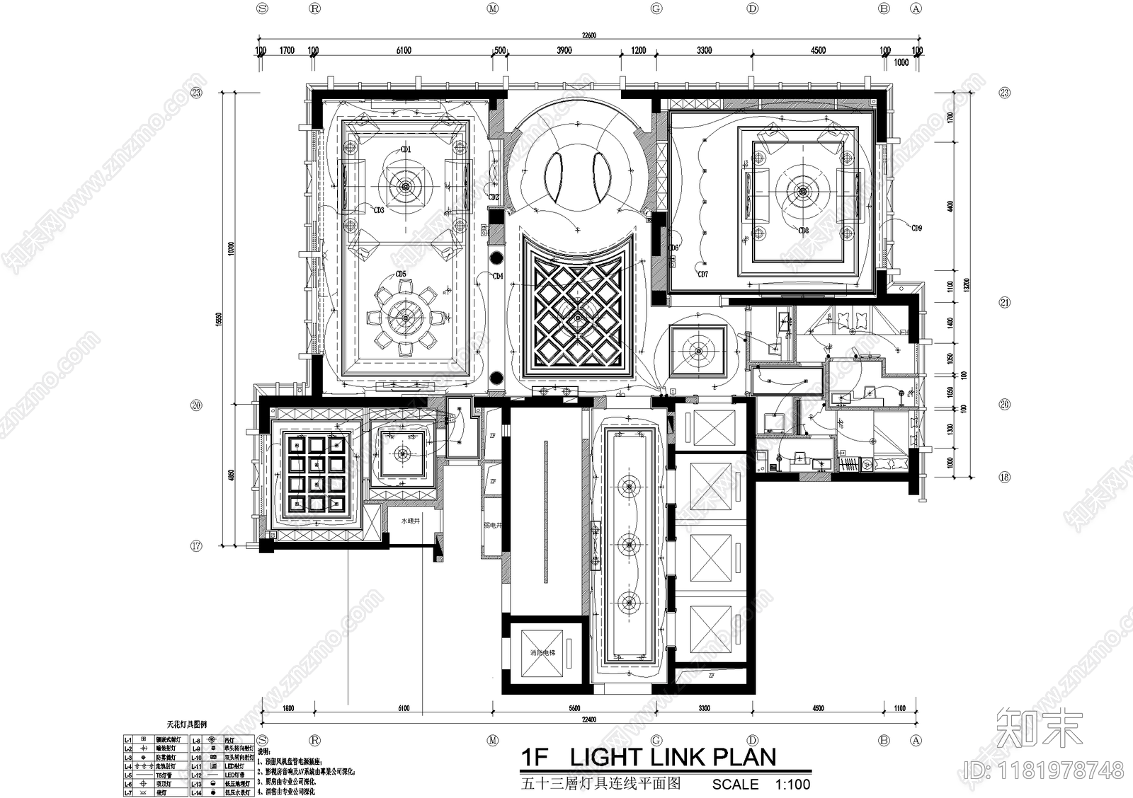 电气图cad施工图下载【ID:1181978748】