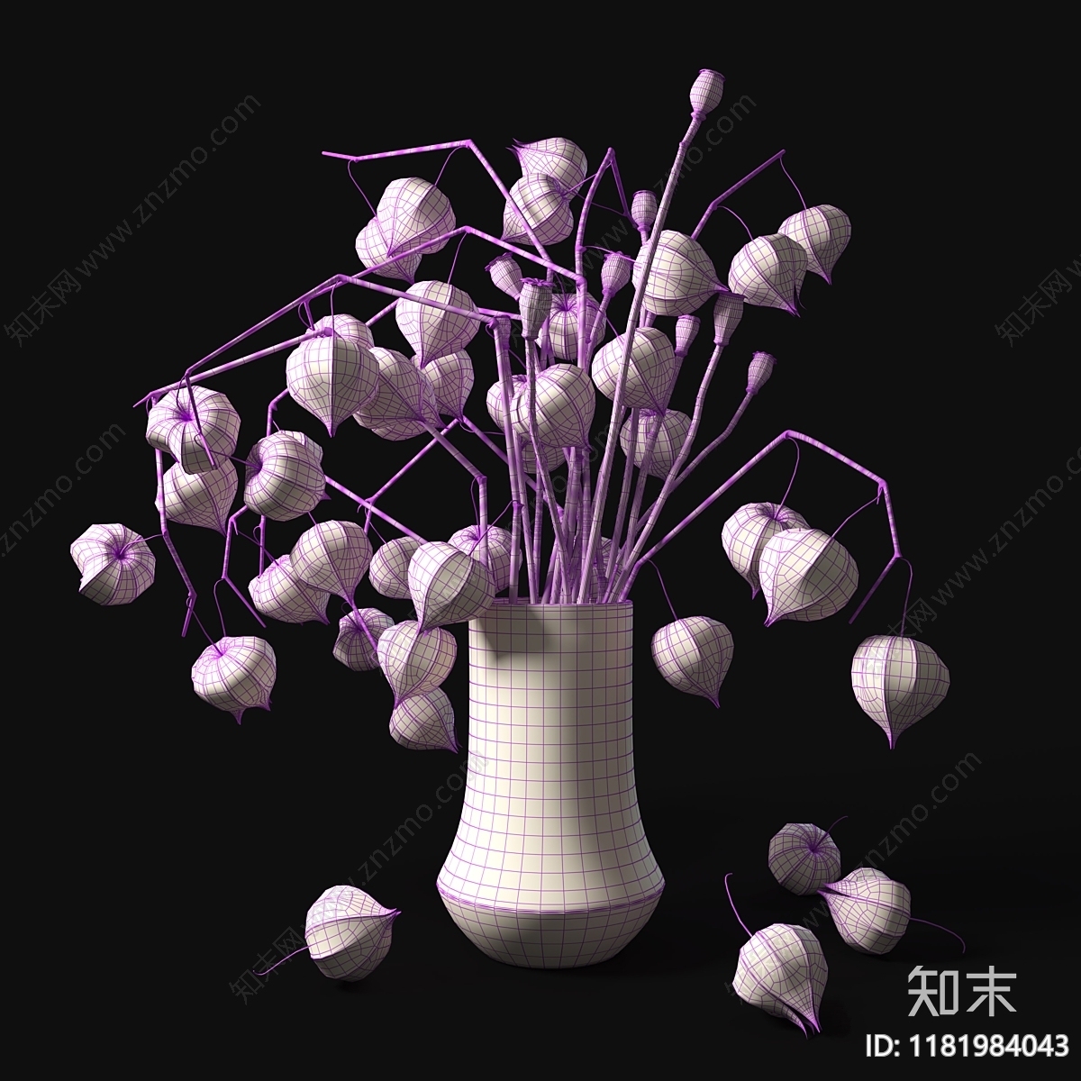 花艺3D模型下载【ID:1181984043】