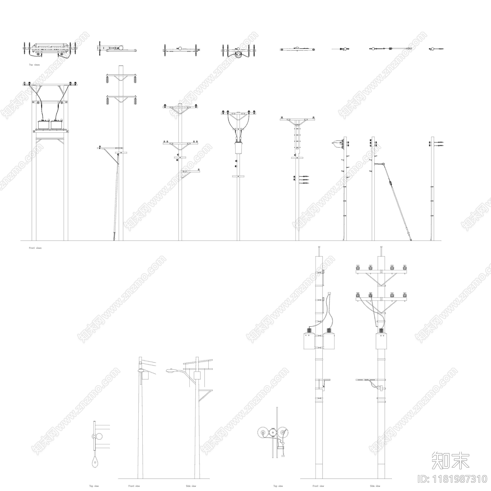 现代综合器材设备图库cad施工图下载【ID:1181987310】