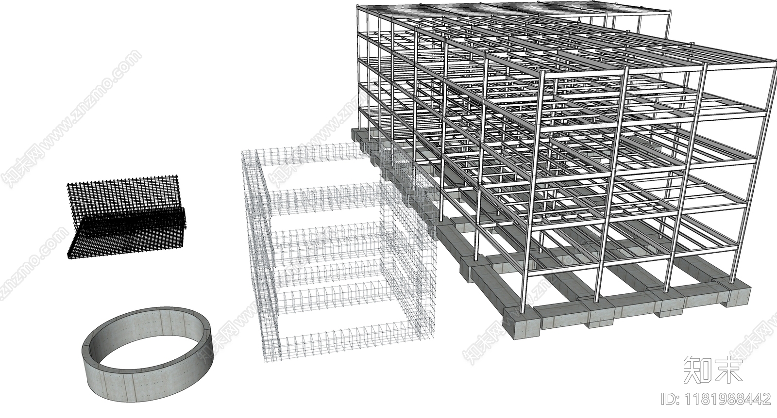 建筑材料SU模型下载【ID:1181988442】