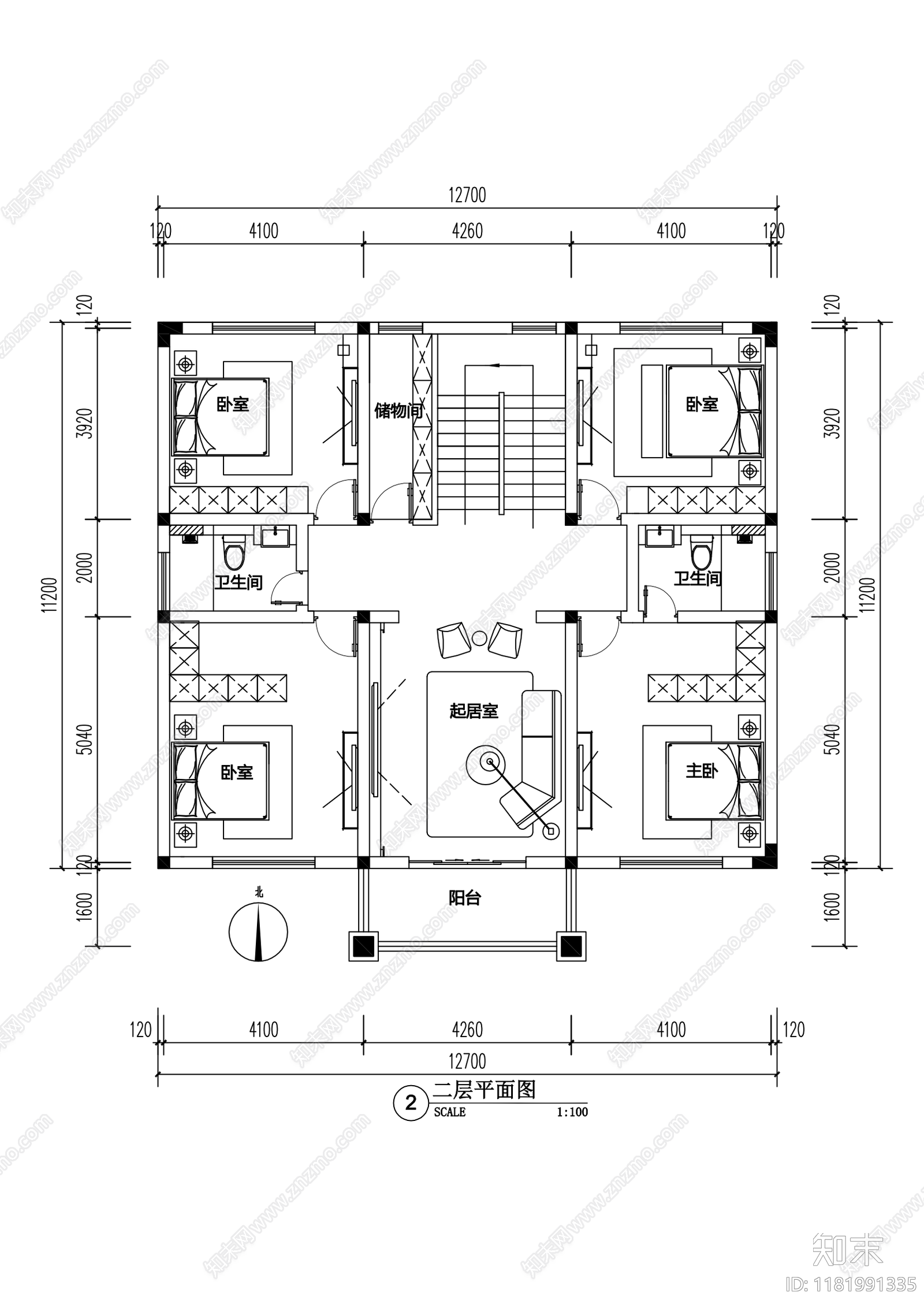 规划平面图cad施工图下载【ID:1181991335】