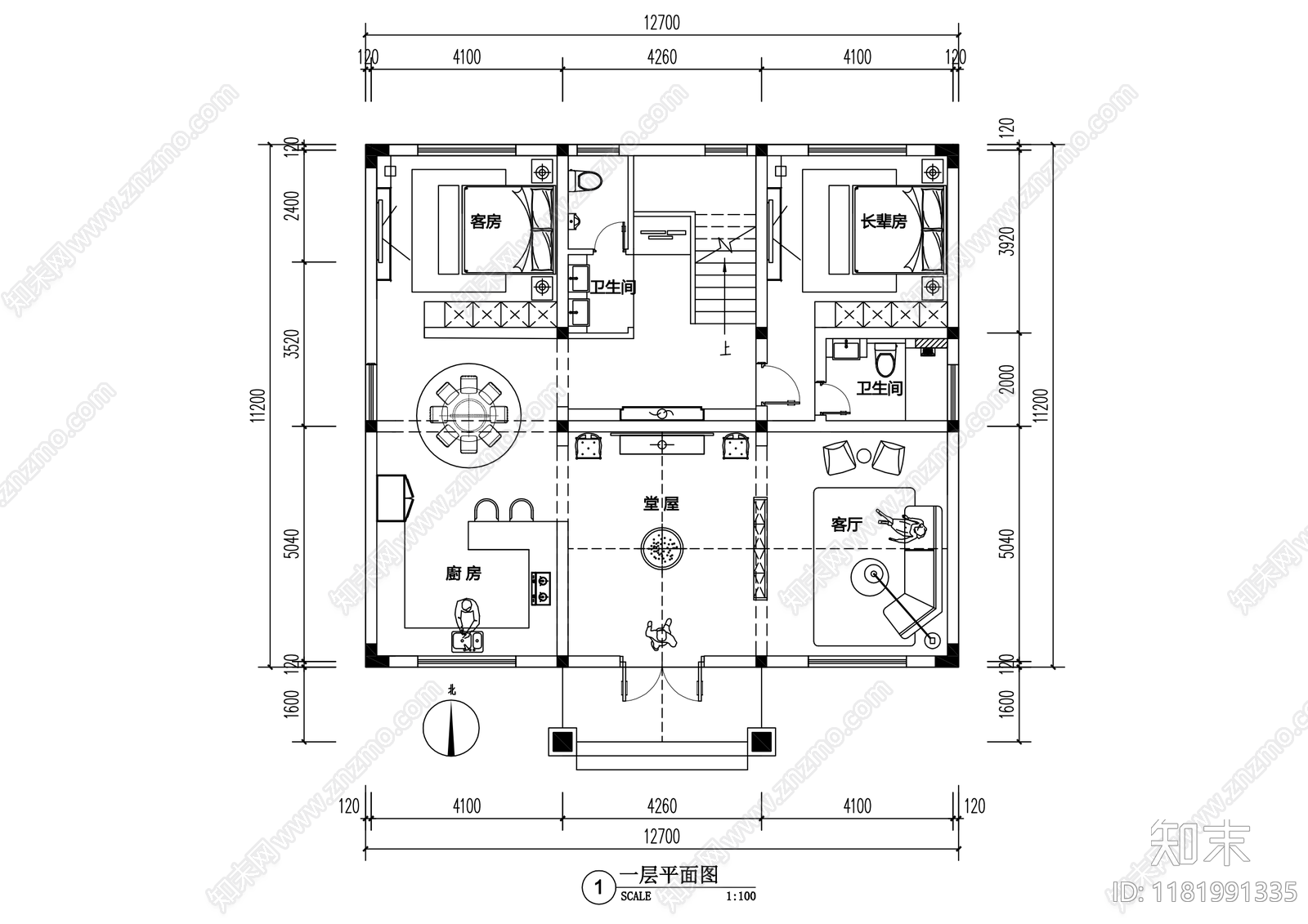 规划平面图cad施工图下载【ID:1181991335】