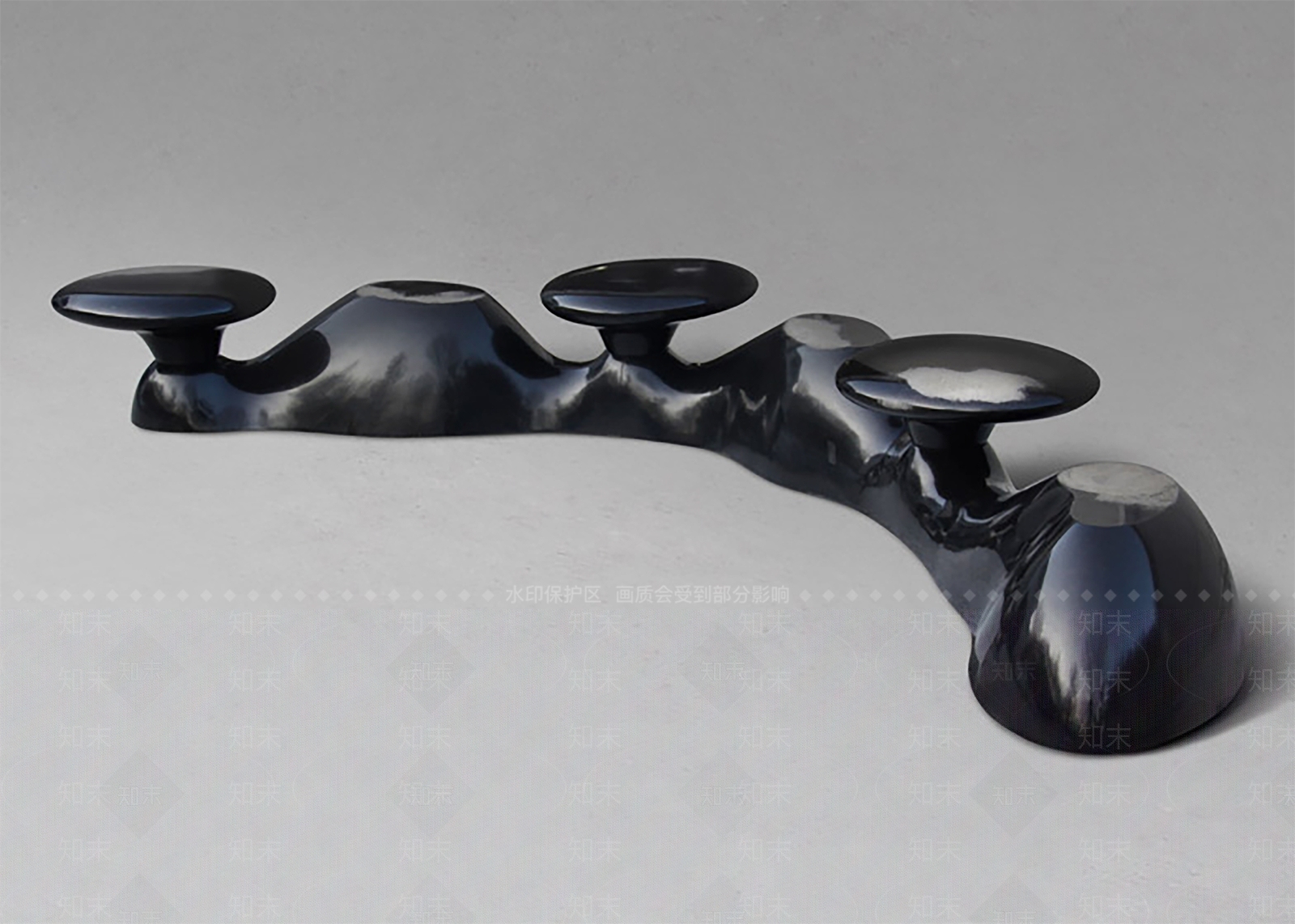 现代中古其他凳子3D模型下载【ID:1182002709】