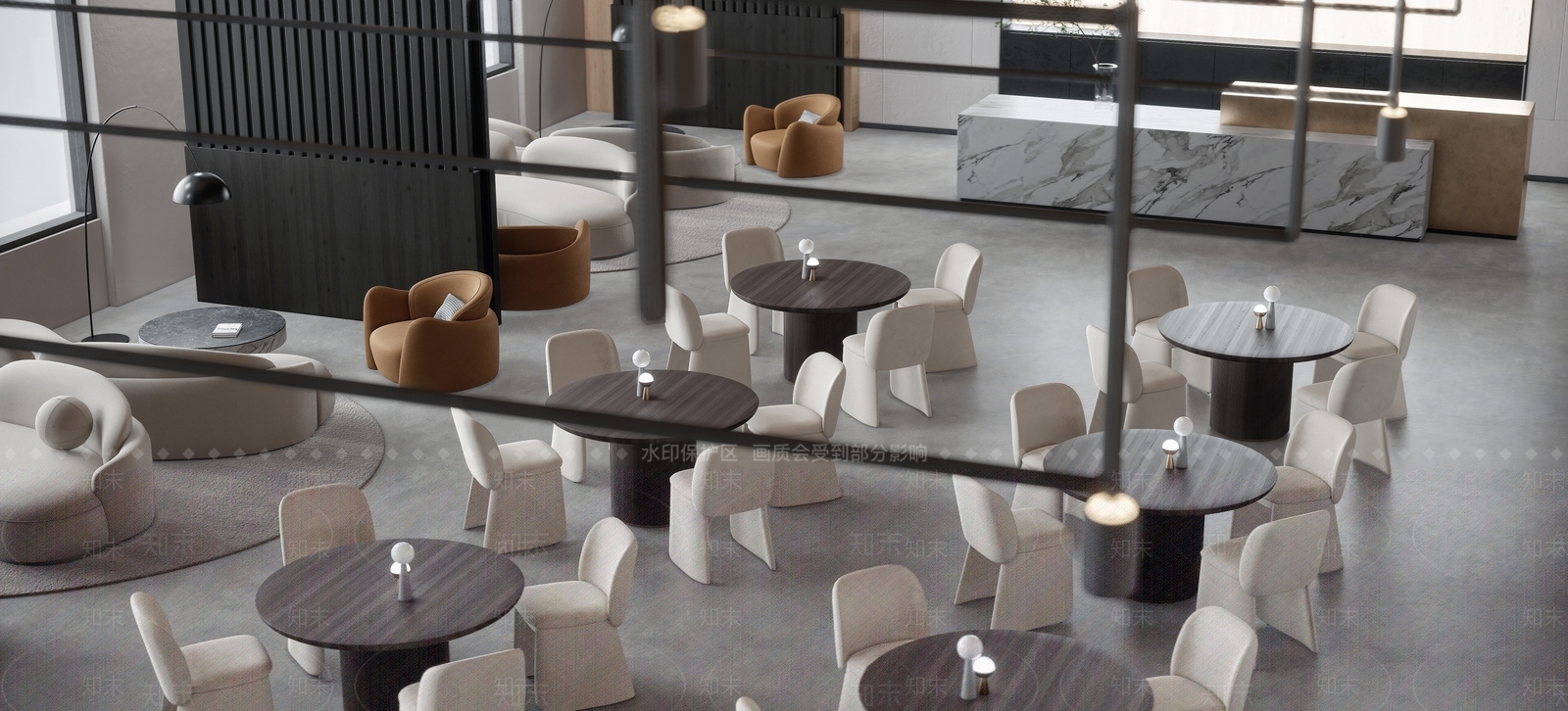 现代售楼处3D模型下载【ID:1182005067】