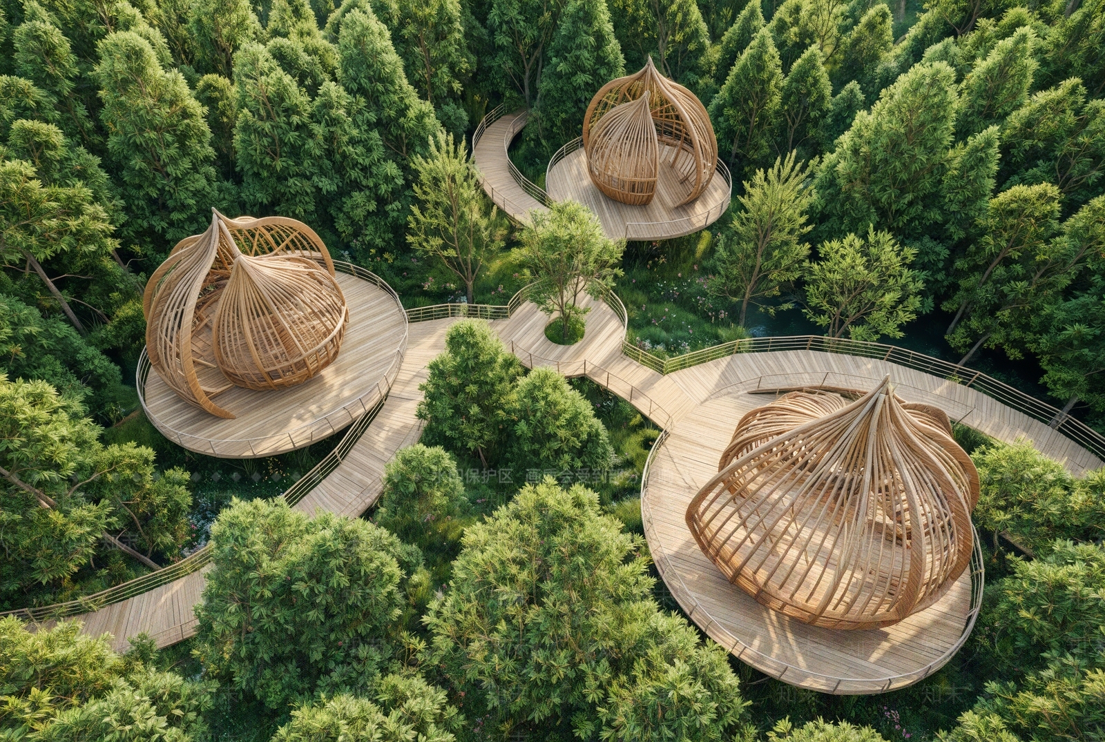 现代树屋SU模型下载【ID:1182005561】