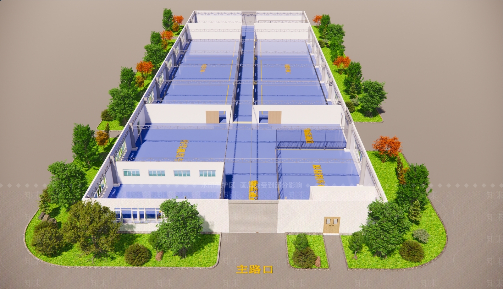 现代其他办公区域SU模型下载【ID:1182018759】