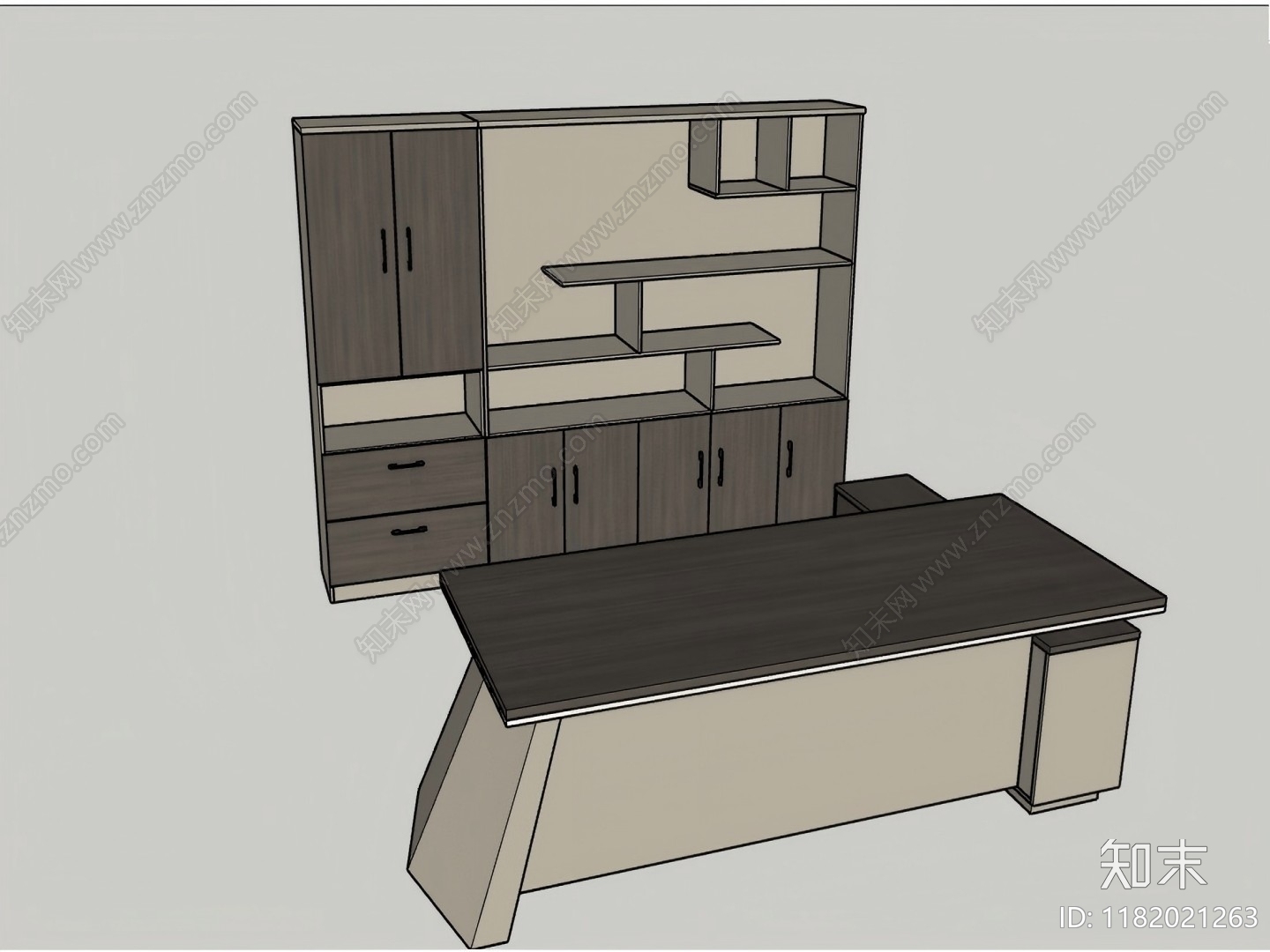 现代办公室SU模型下载【ID:1182021263】