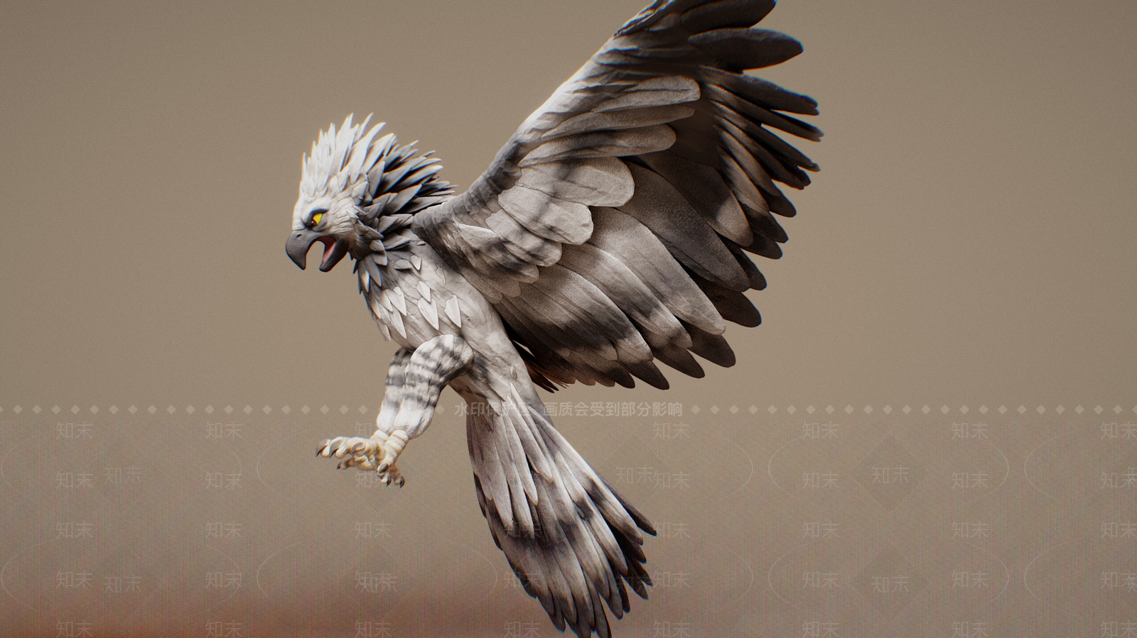 飞行类动物3D模型下载【ID:1182022559】